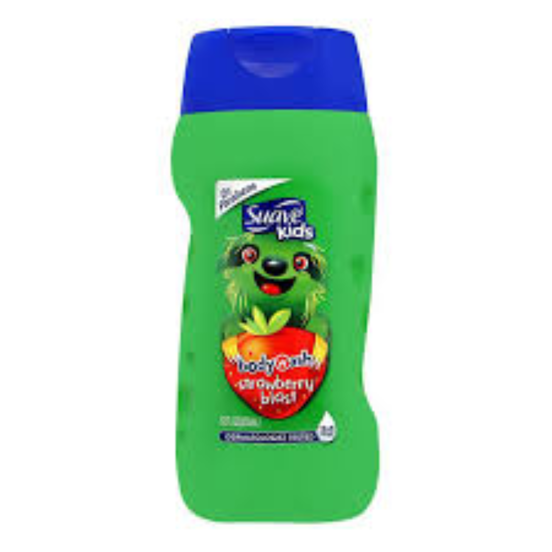 SUAVE KIDS B/WASH STRAWBERRY BLAST 355ML